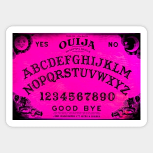 Ouija Board Pink Sticker